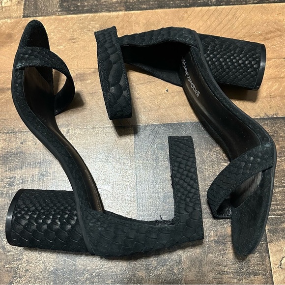 Jeffrey Campbell Lelaine Ankle Strap Heels - Picture 3 of 7